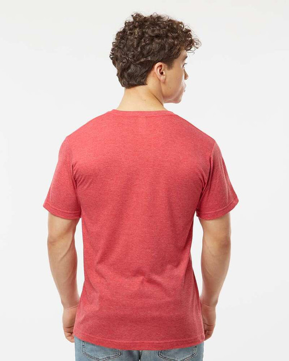 Tultex 207 - Poly-Rich V-Neck T-Shirt