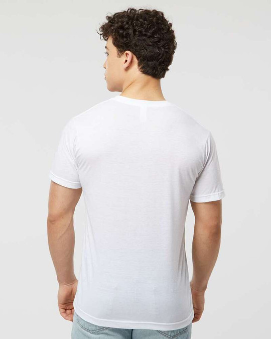 Tultex 207 - Poly-Rich V-Neck T-Shirt