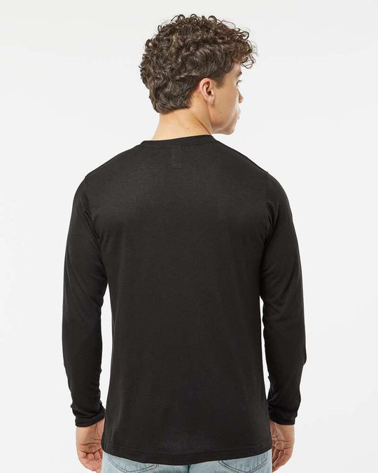 Tultex 242 - Camiseta de Manga Larga Poly-Rich