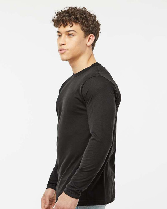 Tultex 242 - Camiseta de Manga Larga Poly-Rich