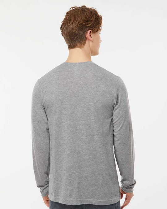Tultex 242 - Camiseta de Manga Larga Poly-Rich