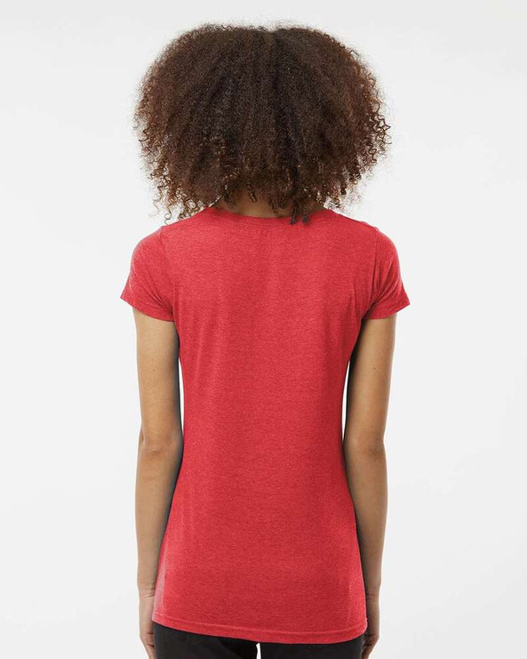 Tultex 243 - Women's Poly-Rich Scoop Neck T-Shirt