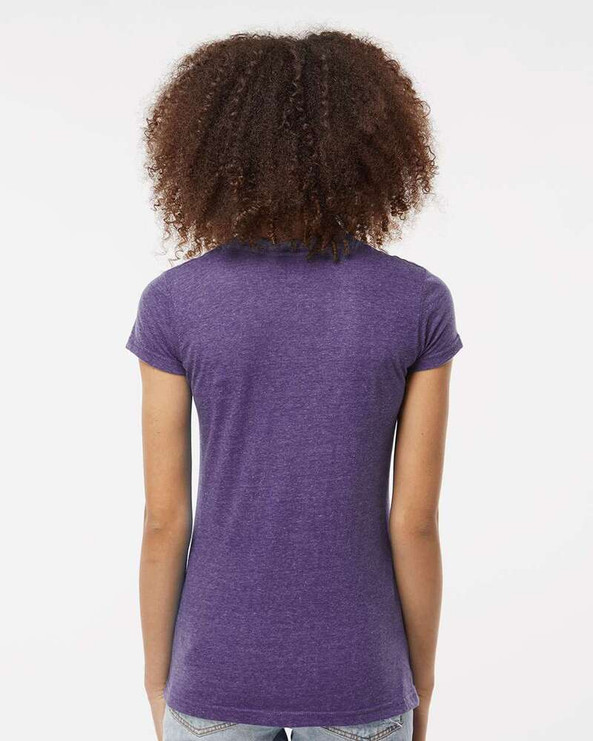 Tultex 244 - Women's Poly-Rich V-Neck T-Shirt