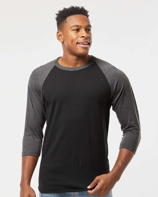 Tultex 245 - Fine Jersey Raglan T-Shirt