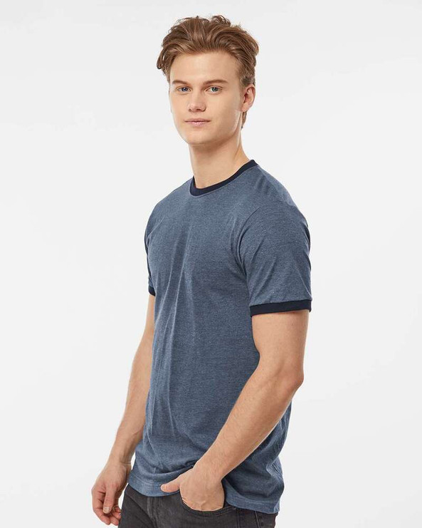 Tultex 246 - Fine Jersey Ringer T-Shirt