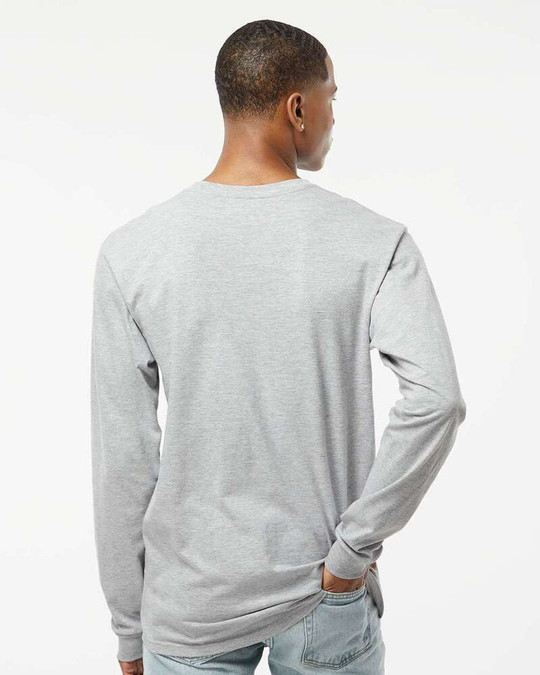 Tultex 291 - Camiseta de Manga Larga de Jersey Pesado