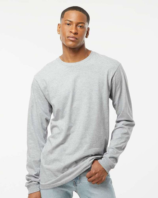 Tultex 291 - Camiseta de Manga Larga de Jersey Pesado