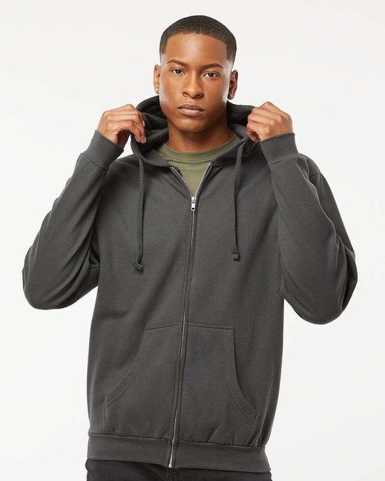 Tultex 331 - Sudadera con capucha y cierre completo