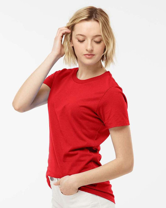 Tultex 516 - Camiseta Premium de Algodón para Mujer