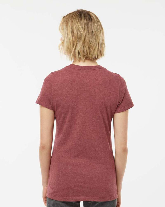 Tultex 542 - Camiseta de Mujer de Mezcla de Algodón Premium