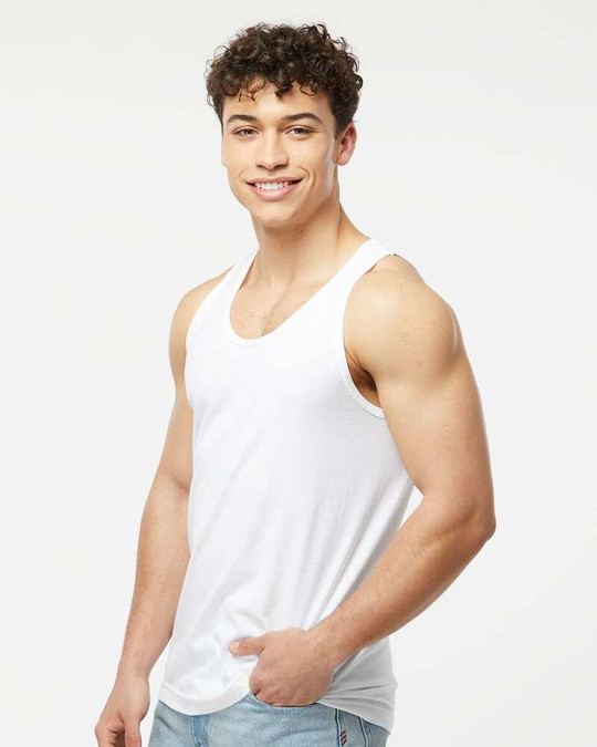 Tultex S105 - Camiseta sin mangas de Fine Jersey