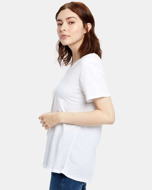 US Blanks US115 - Women's Loose Fit Boyfriend Tee