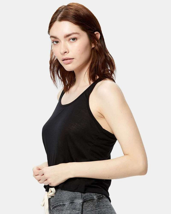 US Blanks US510 - Women's Sheer Cropped Racer Tank Top
