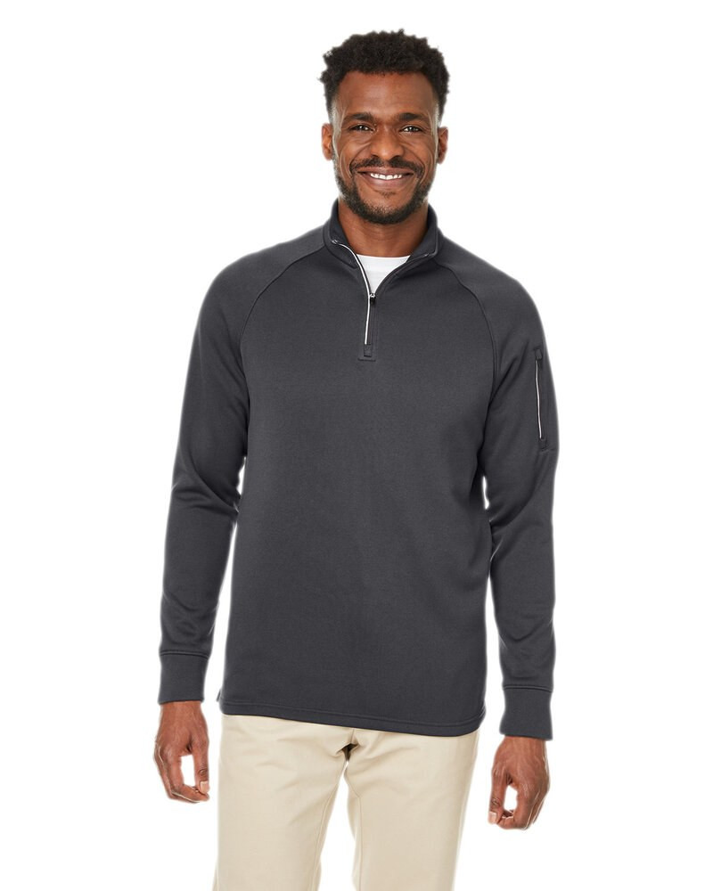 Core365 CE801 - Unisex Fusion ChromaSoft Fleece Quarter-Zip