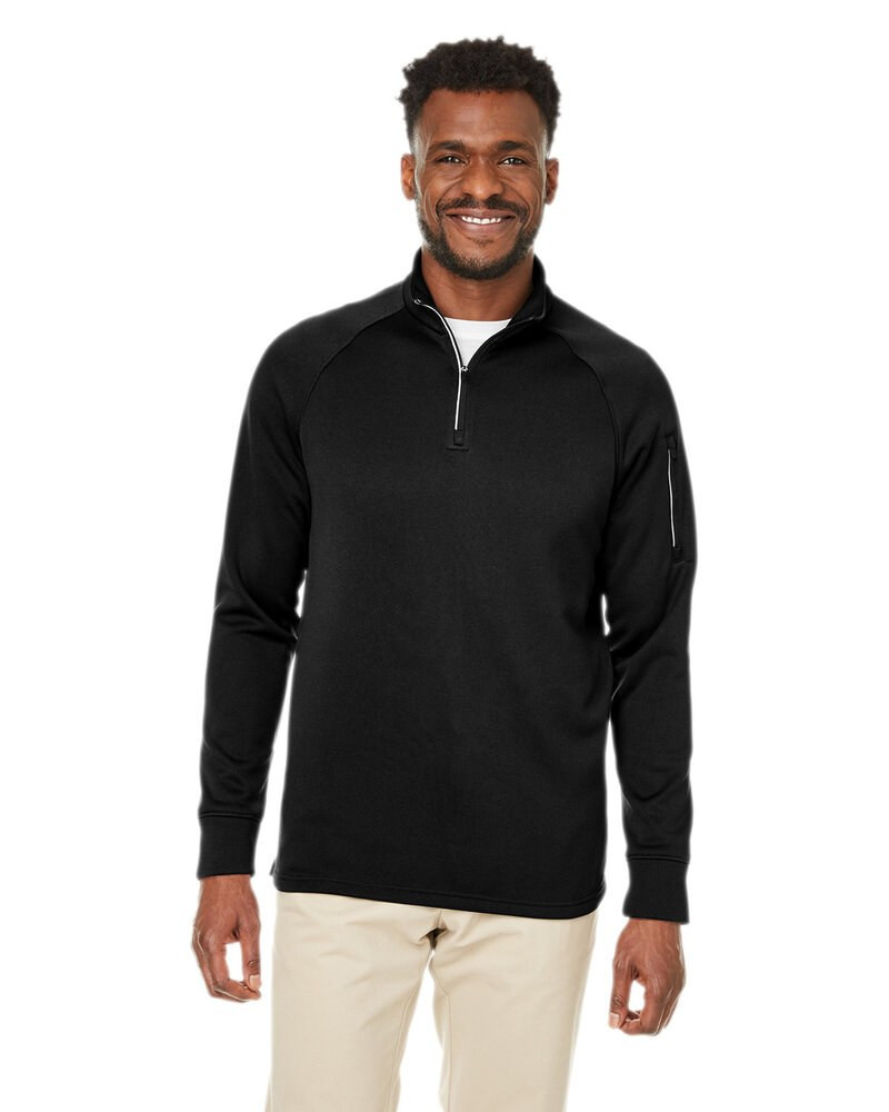 Core365 CE801 - Unisex Fusion ChromaSoft Fleece Quarter-Zip