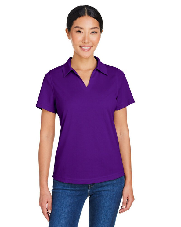 Core365 CE104W - Ladies Market Snag Protect Mesh Polo
