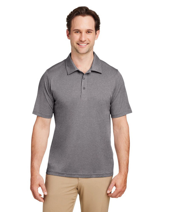 Team 365 TT51H - Polo de Performance Zone Sonic Heather pour Hommes
