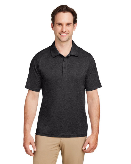 Team 365 TT51H - Polo de Performance Zone Sonic Heather pour Hommes