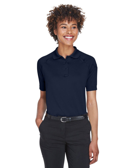 Harriton M211W - Polo tactique pour femmes Advantage Snag Protection Plus