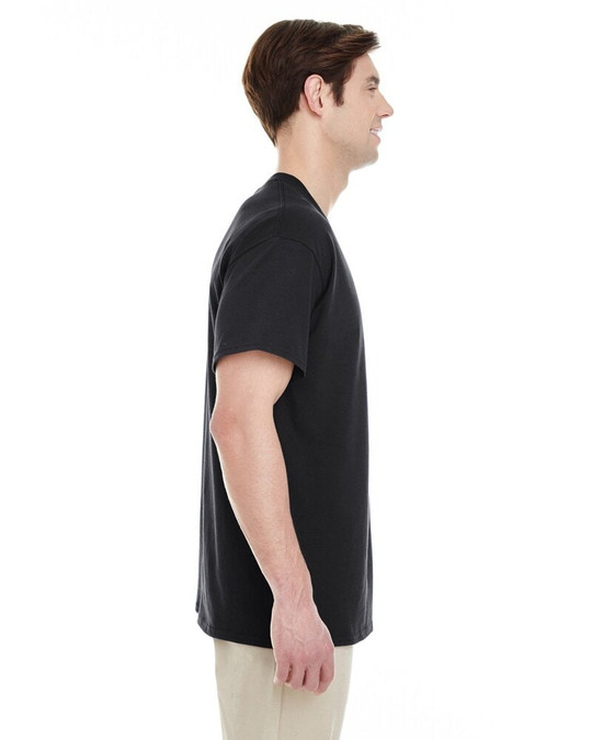 Gildan G530 - T-shirt de poche en coton épais unisexe
