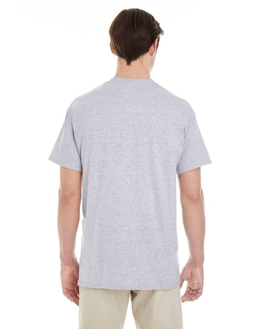 Gildan G530 - T-shirt de poche en coton épais unisexe