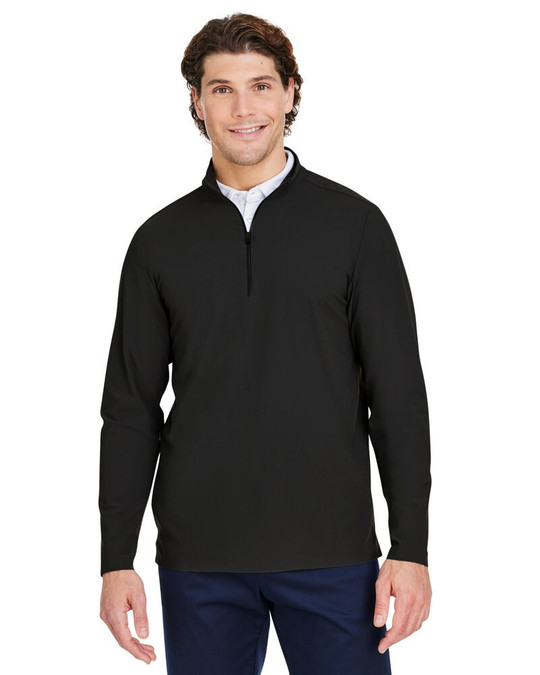 Devon & Jones DG410 - CrownLux Performance® Quarter-Zip soudé Windsor pour homme