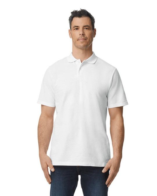 Gildan G648 - Polo Double Piqué Softstyle pour Hommes