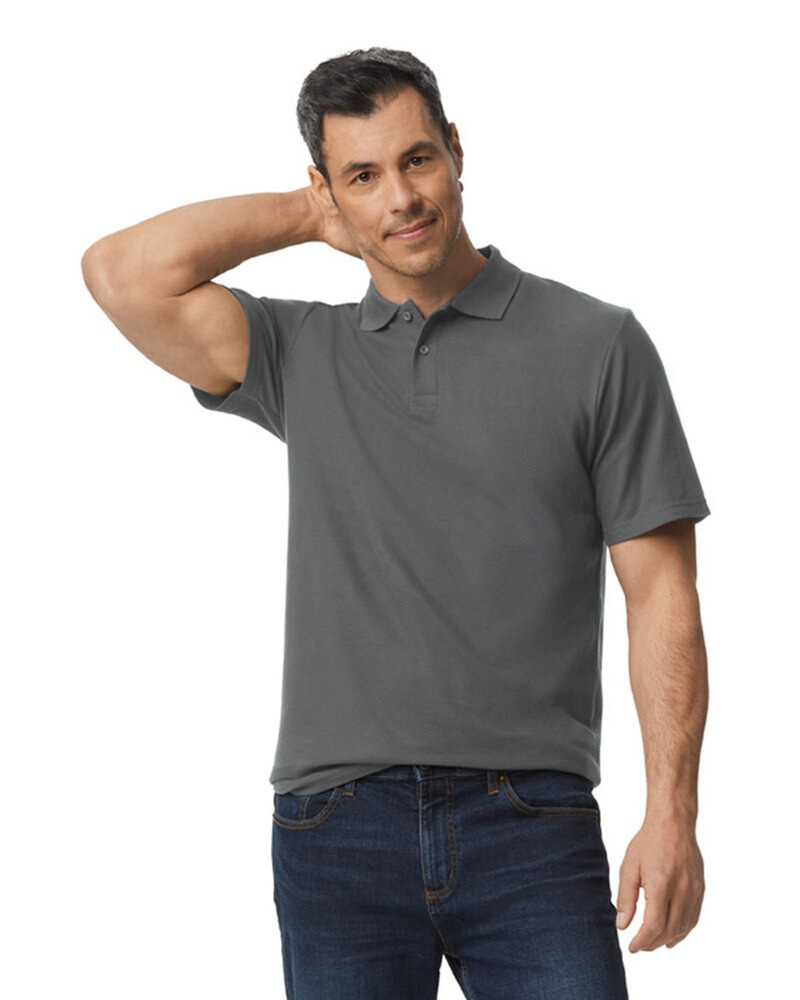 Gildan G648 - Men's Softstyle Double Pique Polo
