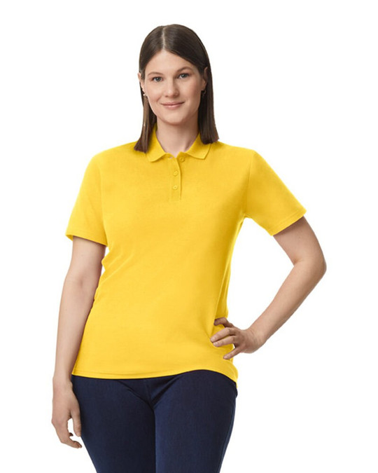 Gildan G648L - Polo Piqué Double Softstyle pour Femmes