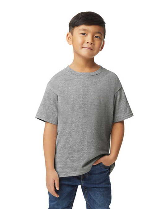 Gildan G650B - T-shirt mi-lourd style doux pour jeunes