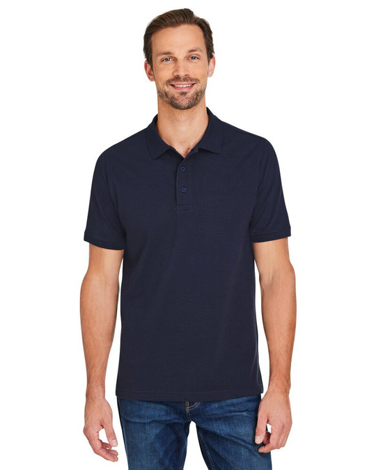 Harriton M205 - Polo en coton anti-accroc Valiant pour hommes