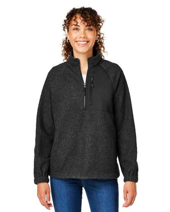North End NE713W - Ladies Aura Sweater Fleece Quarter-Zip