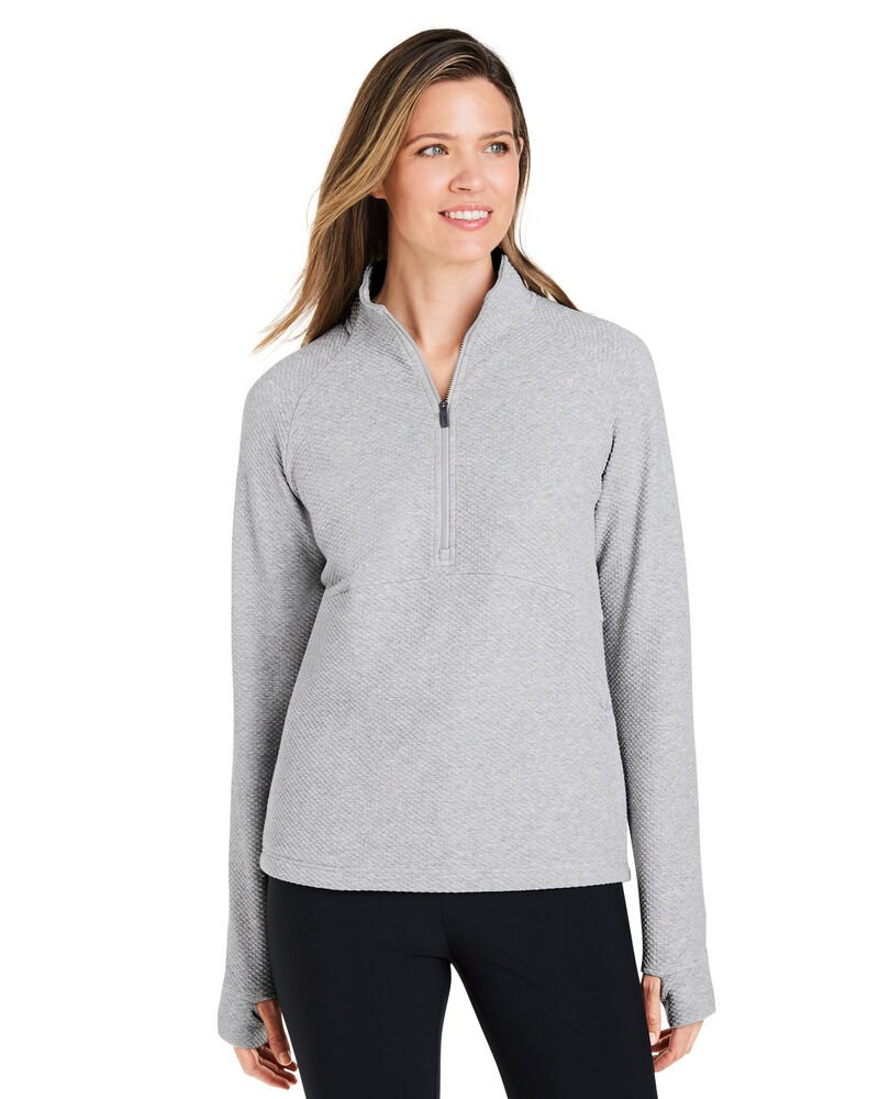North End NE725W - Ladies Spirit Textured Quarter-Zip