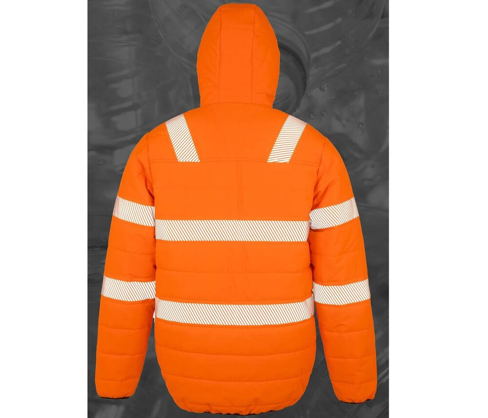 Result RS500X - RESIRKULERT RIPSTOP VADDERET SAFETY JAKKE