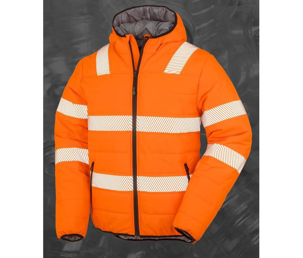 Result RS500X - RESIRKULERT RIPSTOP VADDERET SAFETY JAKKE