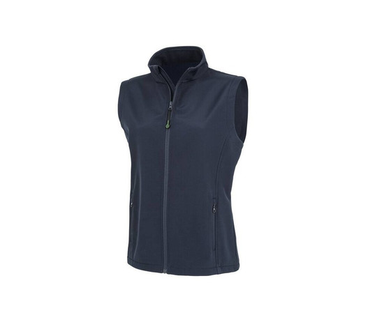 RESULT RS902F - WOMENS RECYCLED 2-LAYER PRINTABLE SOFTSHELL BODYWARMER