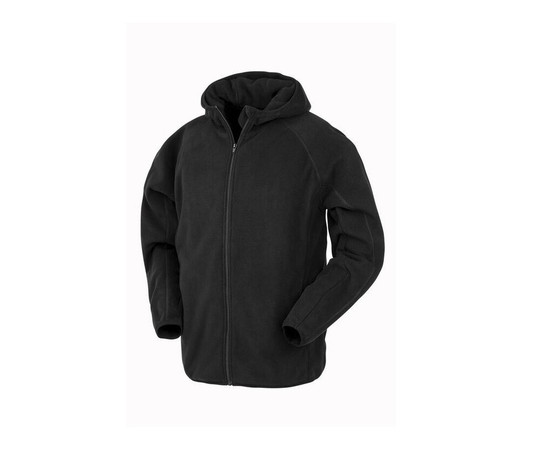RESULT RS906X - HOODED RECYCLED MICROFLEECE JACKET