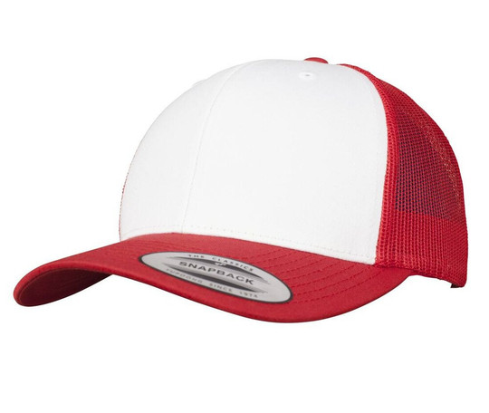 Flexfit 6606CF - Amerikansk retro truckerkeps