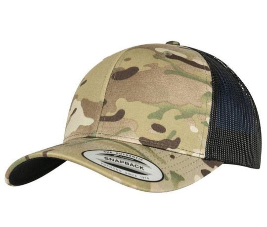 FLEXFIT 6606MC - Camouflage trucker cap