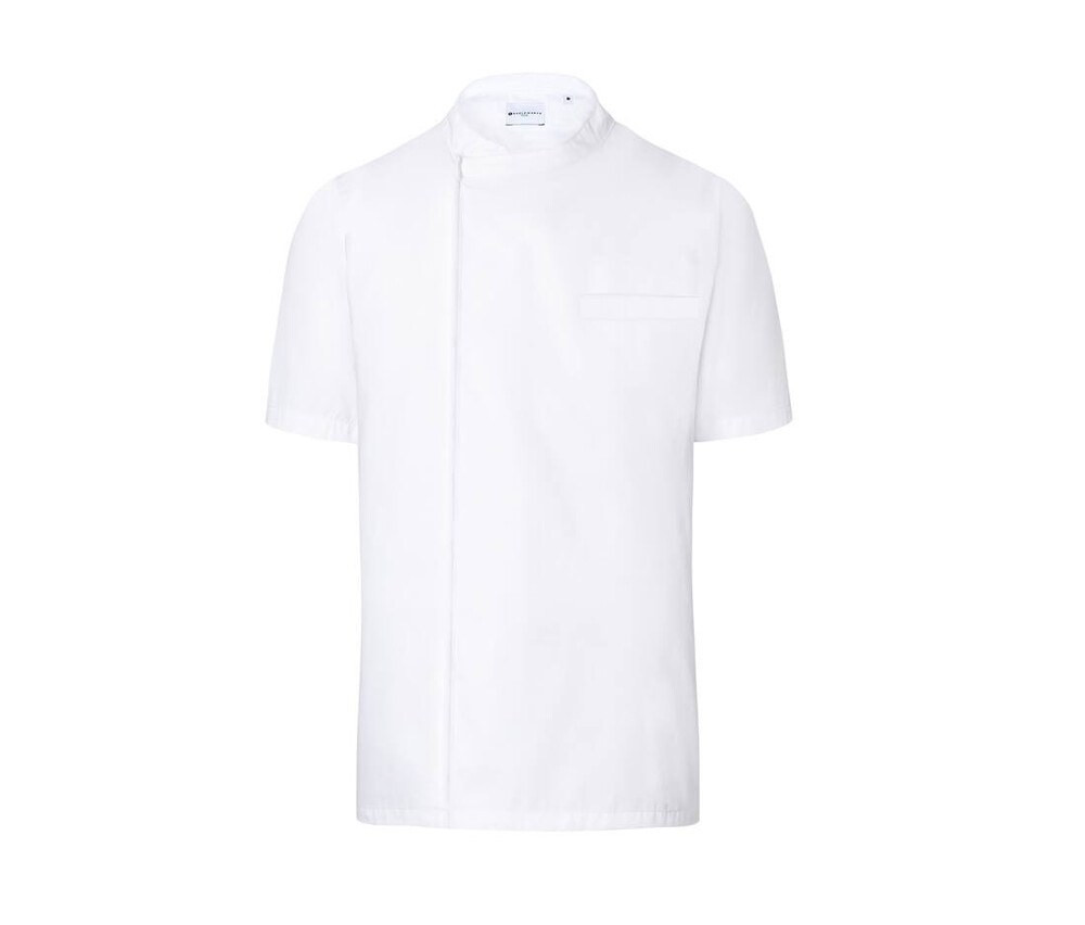 Karlowsky KYBJM3 - CAMICIA DA CHEF BASIC A MANICHE CORTE DA INDOSSARE SOPRA