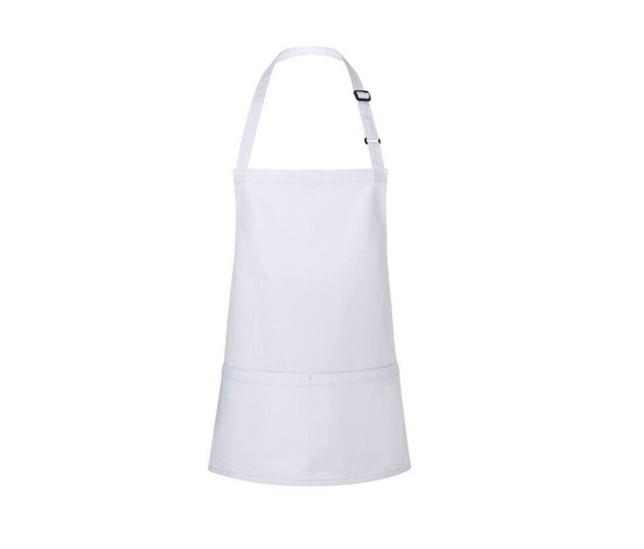 KARLOWSKY KYBLS6 - SHORT BIB APRON BASIC WITH BUCKLE AND POCKET