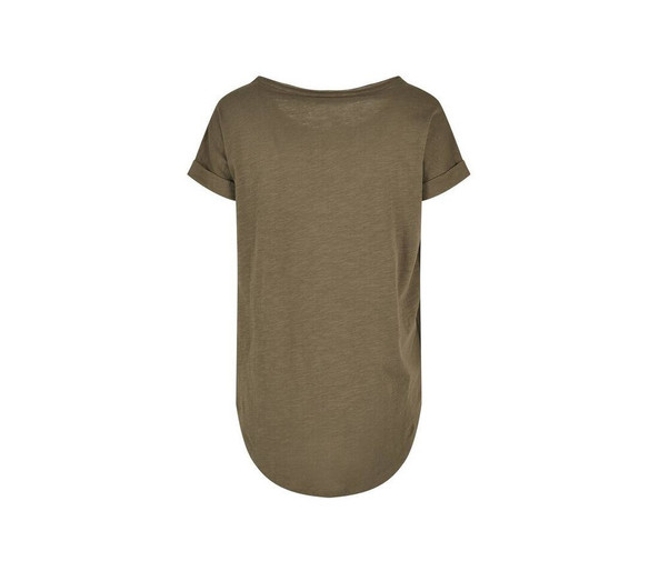 Build Your Brand BY036 - T-shirt con retro lungo