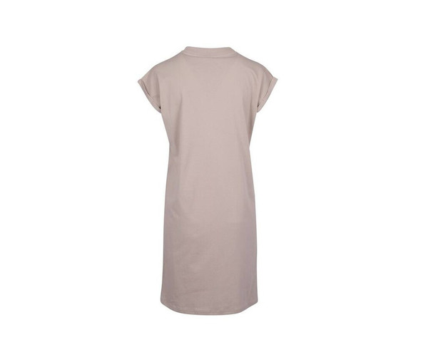 BUILD YOUR BRAND BY101 - Dress with turn-up sleeves