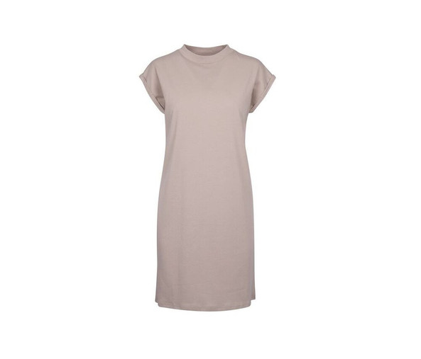 BUILD YOUR BRAND BY101 - Dress with turn-up sleeves