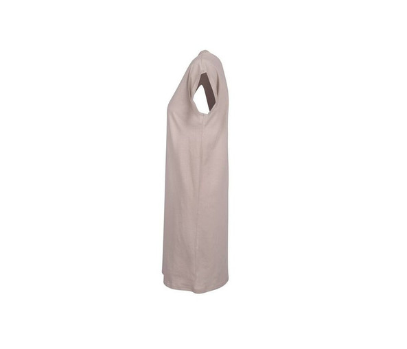 BUILD YOUR BRAND BY101 - Dress with turn-up sleeves