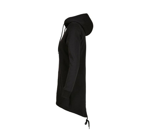 BUILD YOUR BRAND BY148 - Long sweat zippé à capuche