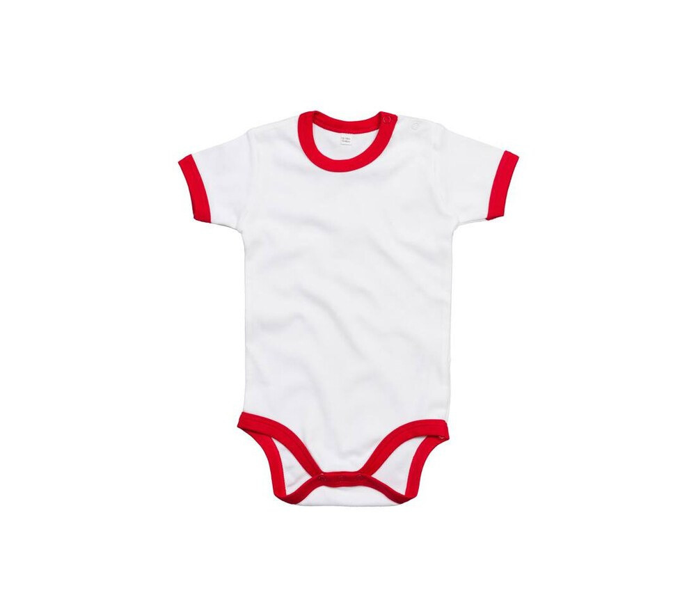 Babybugz BZ019 - Baby-Body mit Kontrasten
