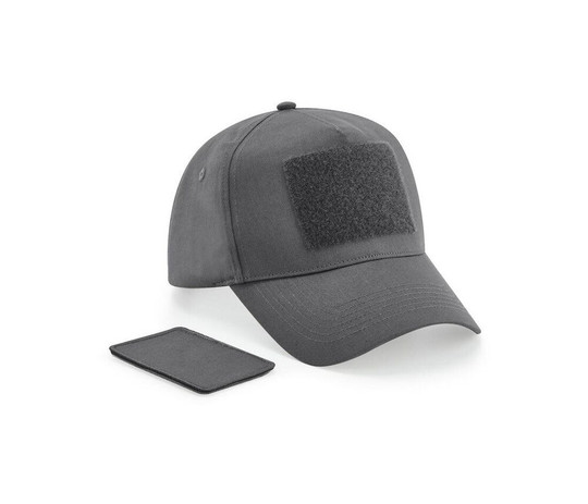 BEECHFIELD BF638 - Casquette 5 pans avec patch amovible