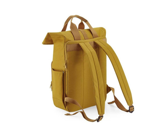 Bag Base BG118L - RECYCELTER ZWEI-GRIFF ROLL-TOP LAPTOP RUCKSACK