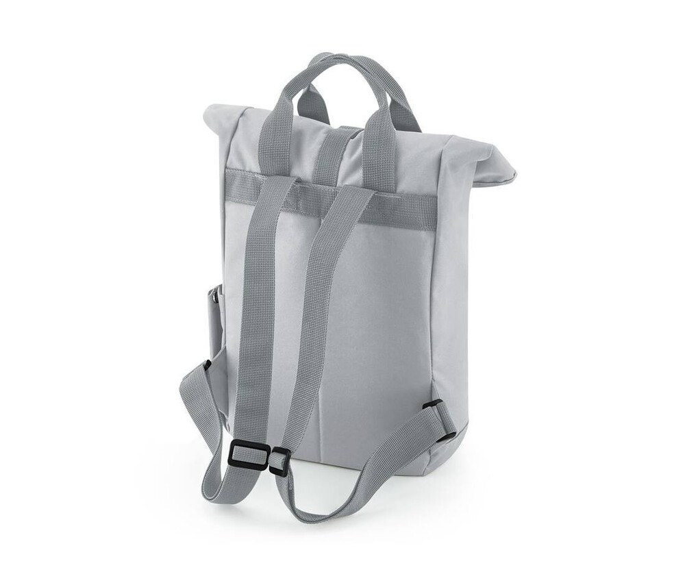 Bag Base BG118S - RECYCELTER MINI TWIN HANDLE ROLL-TOP LAPTOP RUCKSACK